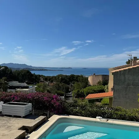Les Flots Bleus - Maison Piscine Avec Vue Bandol