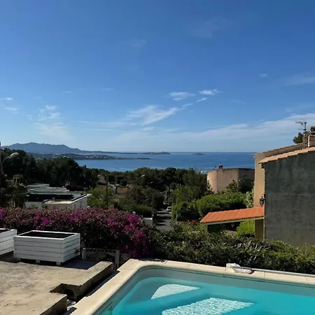 Les Flots Bleus - Maison Piscine Avec Vue